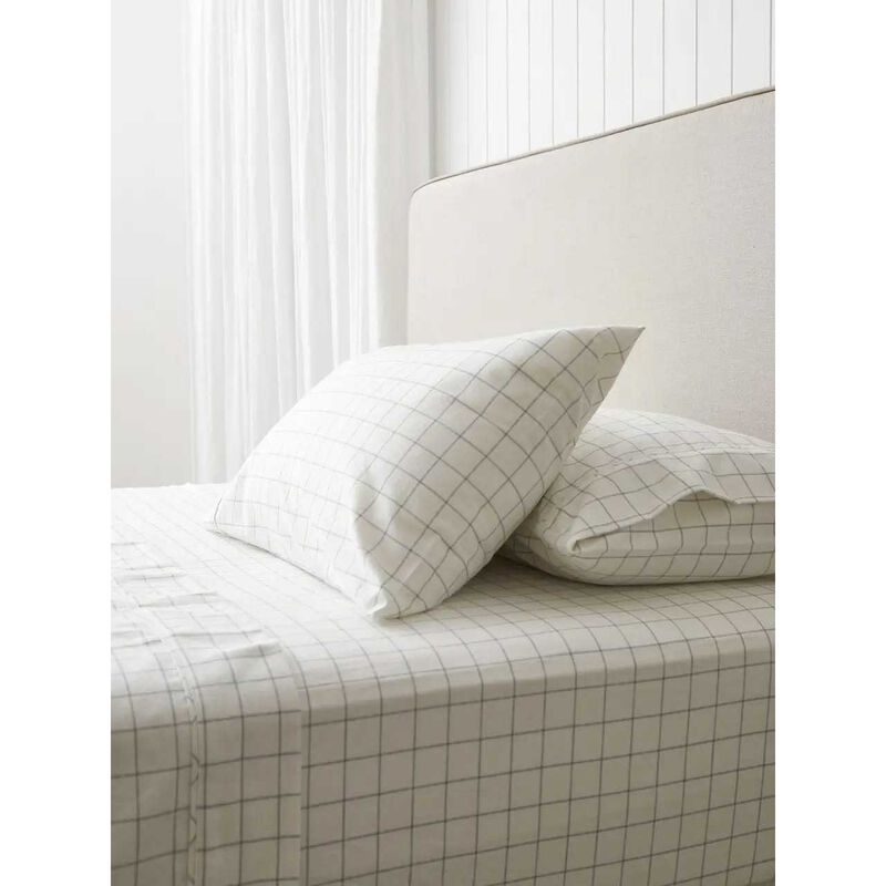 Wallace Cotton Cardrona Flannel Sheet Set image number 2